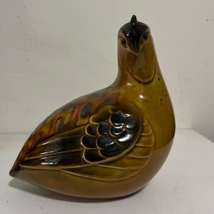 Vintage Roselane Pottery Partridge